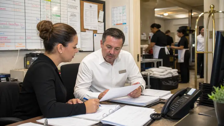 Workplace team planning HR operations in Florida