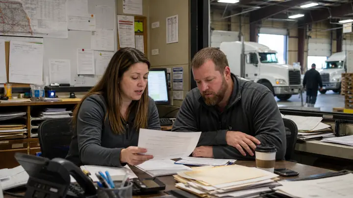 Workplace team planning HR operations in Missouri